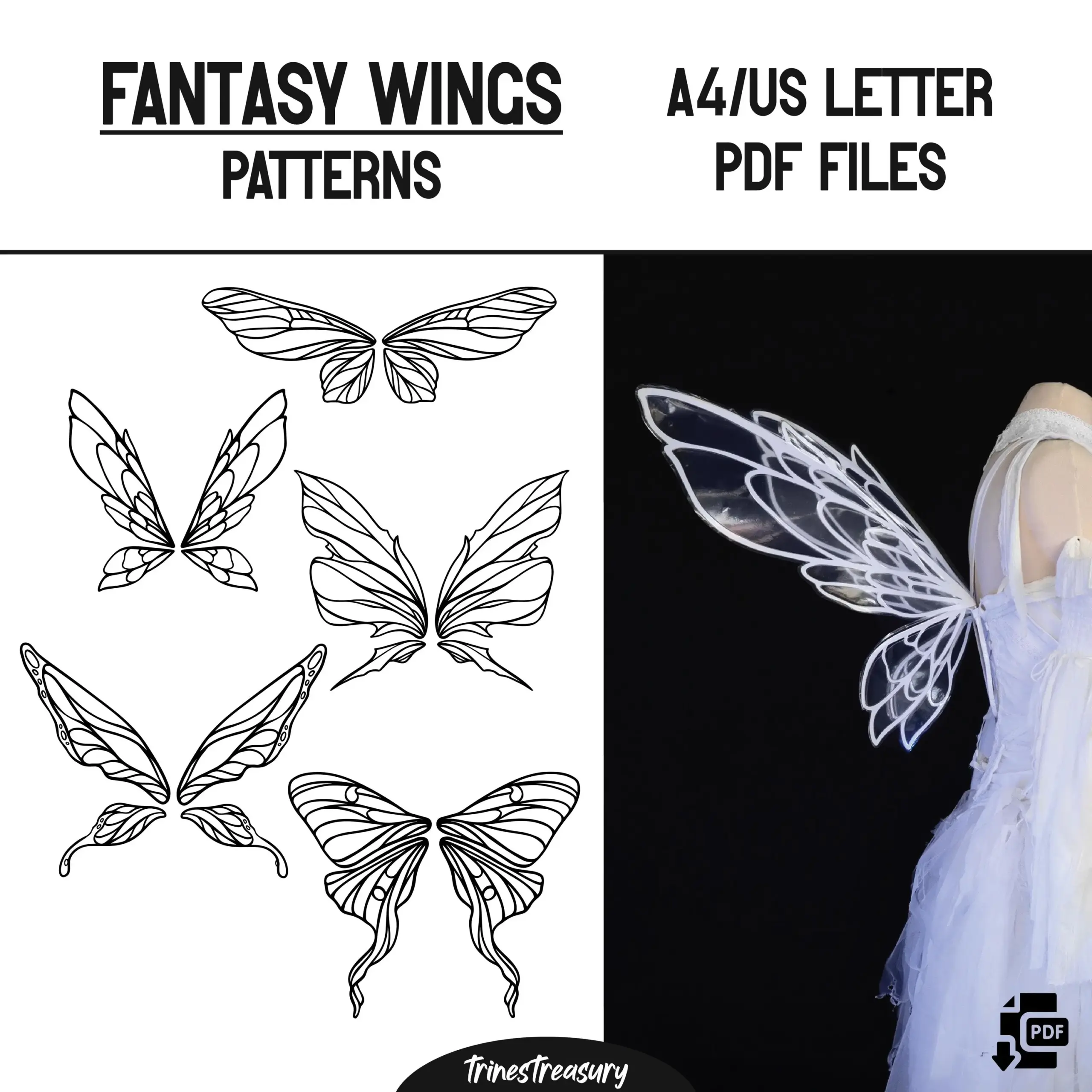 5 Fantasy Wing Patterns Guide For Both