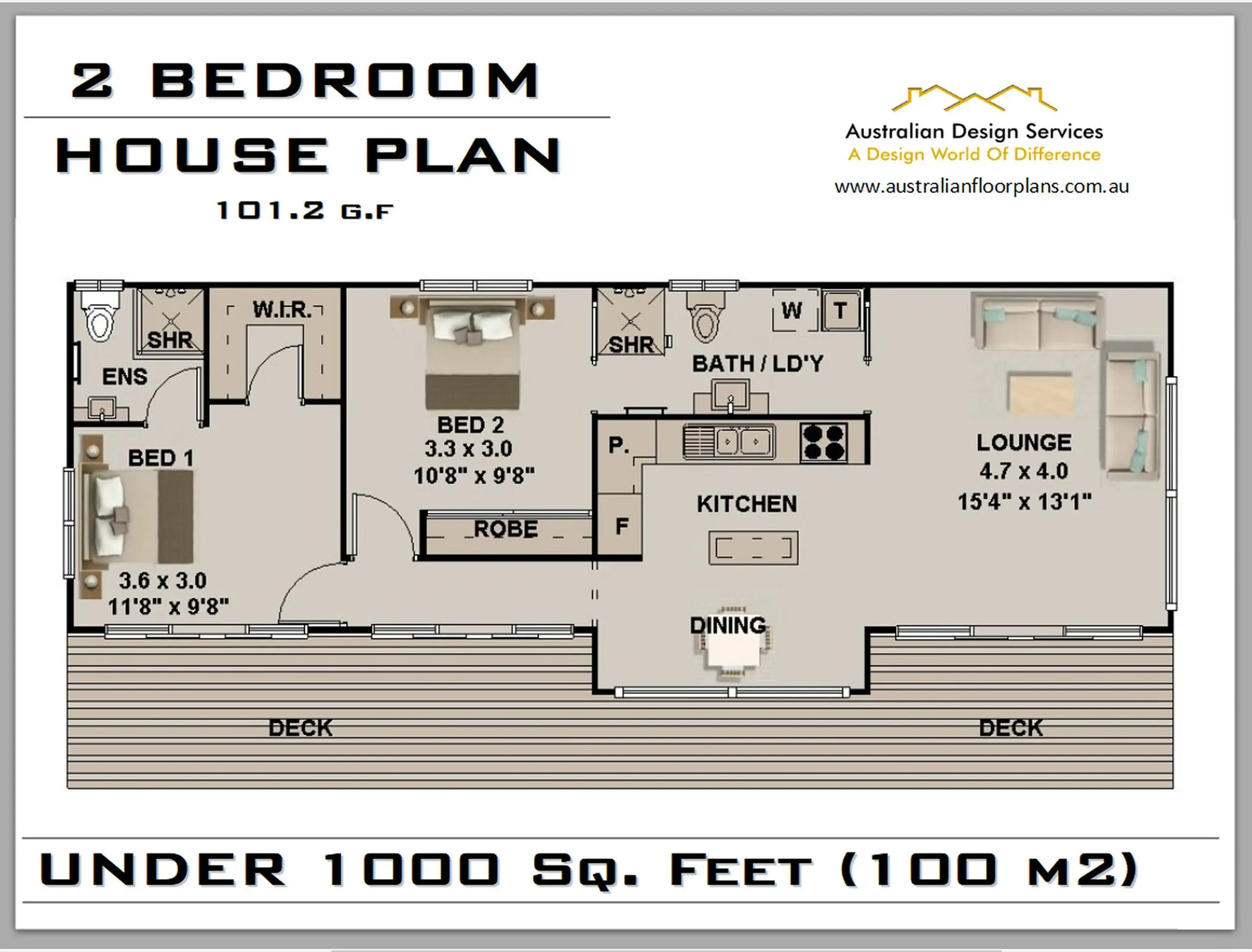 7857 Sq Ft Or 1012 M2 2 Bedroom House