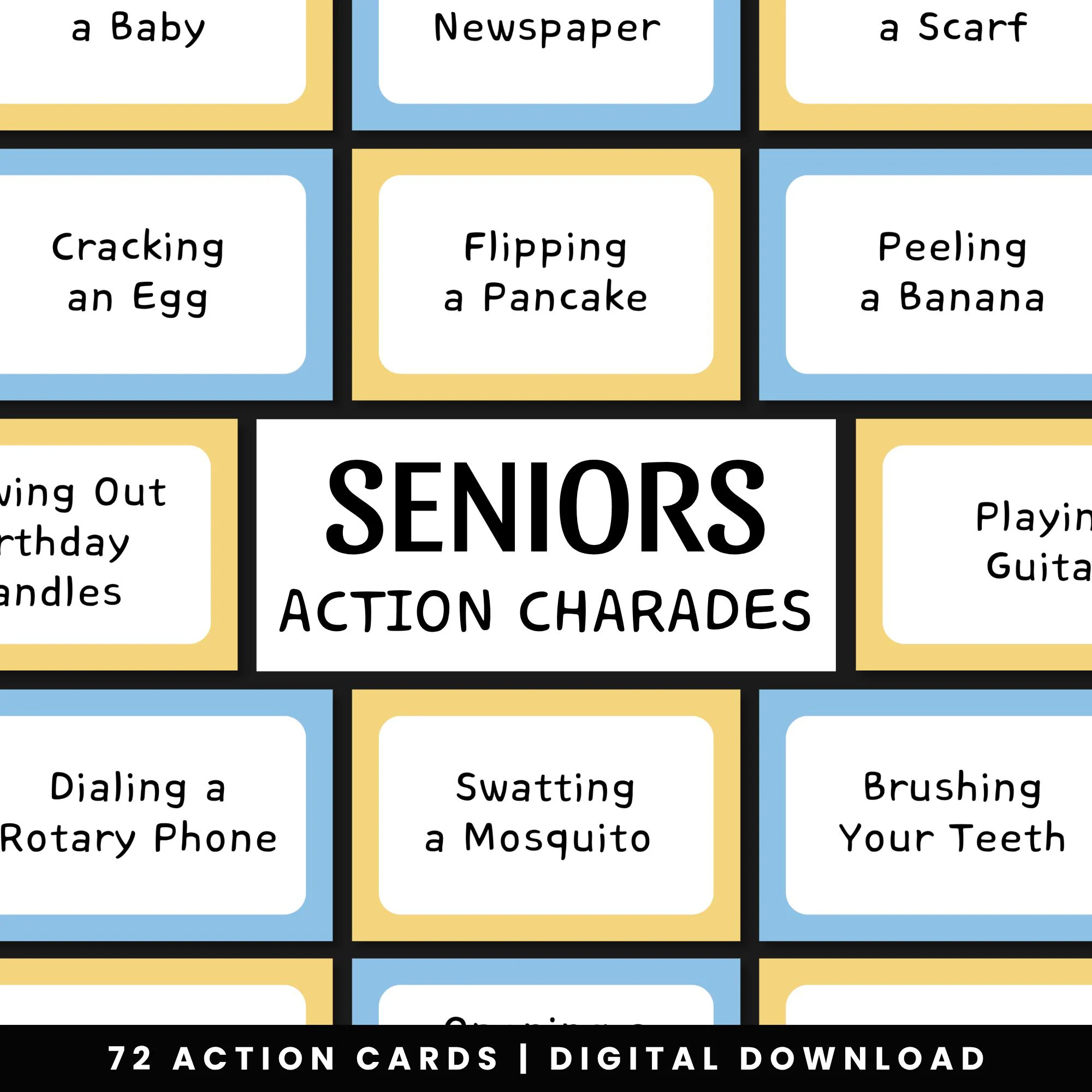 Activities For Senior Living Printable