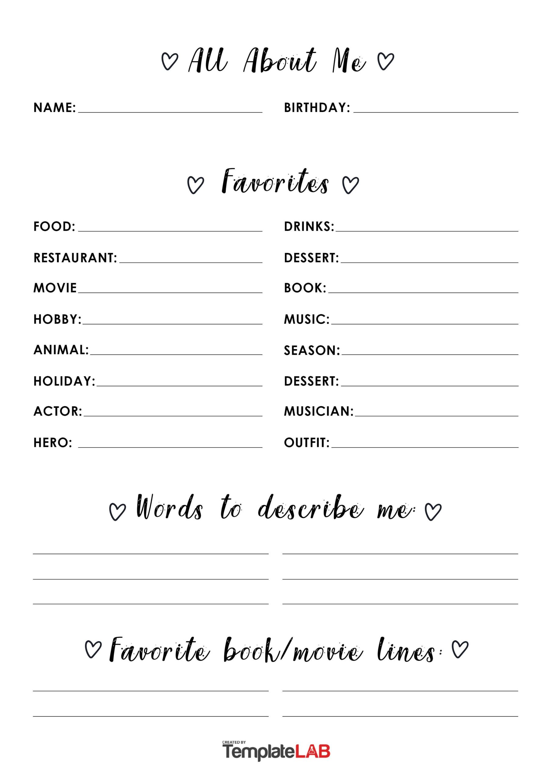 All About Me