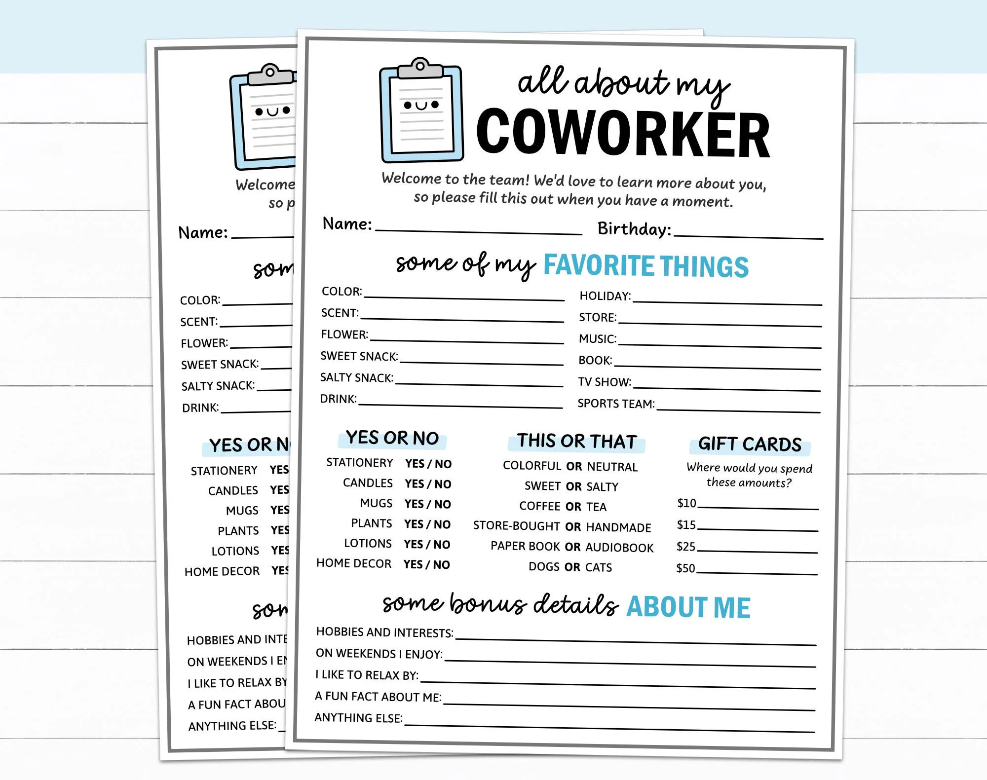 All About My Coworker Team Building Get All About My Coworker Team Building Get