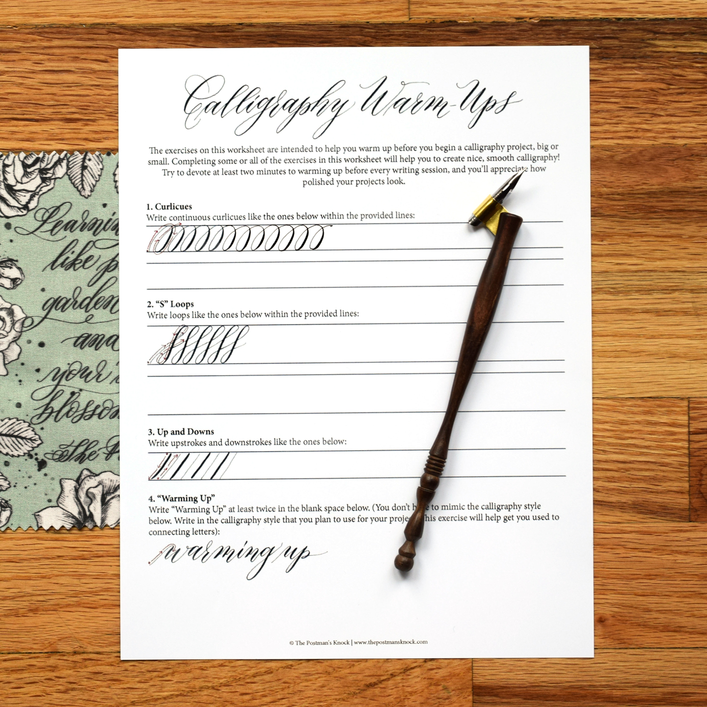 All Of Tpks Free Calligraphy Worksheets A Master List