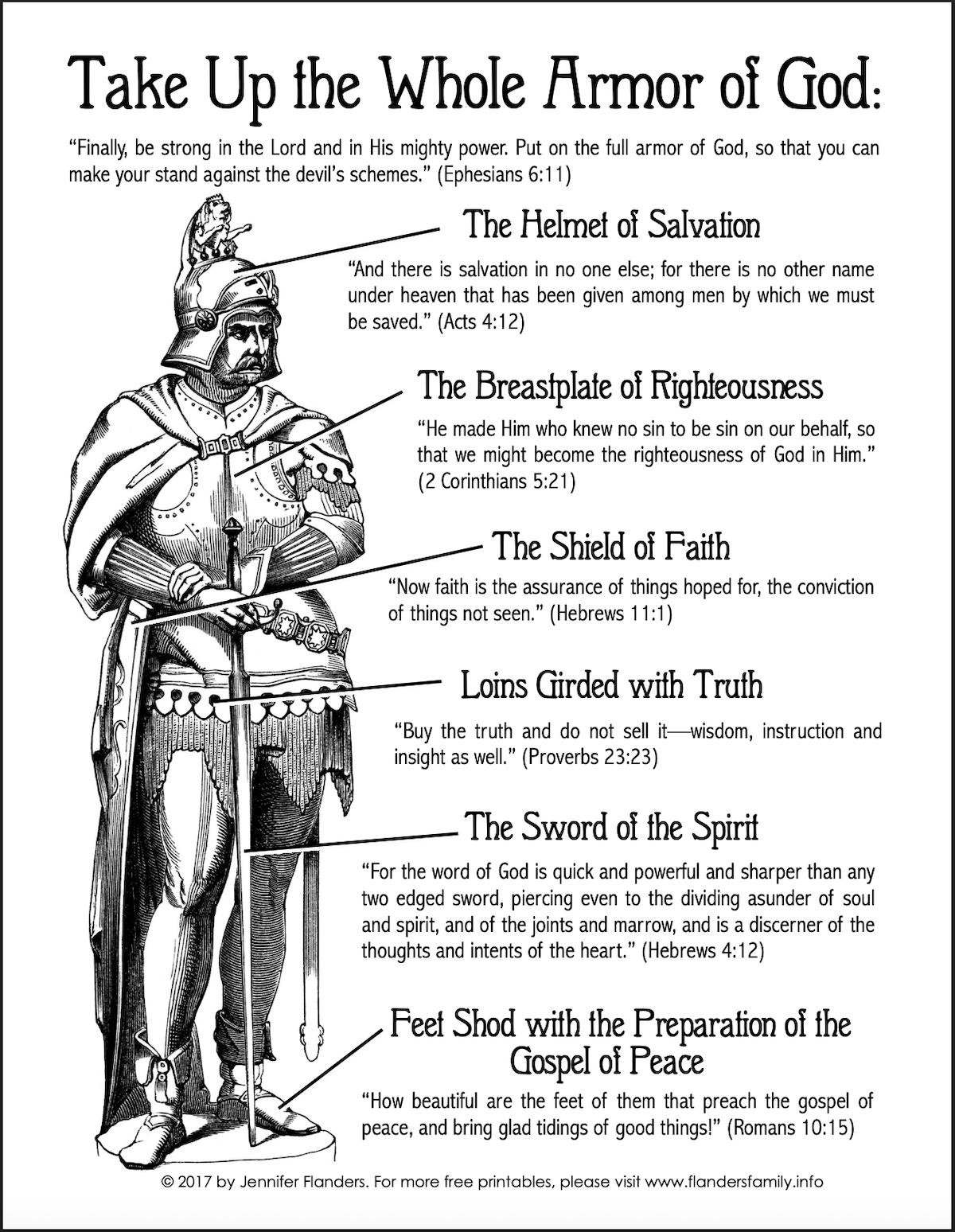 Armor Of God Coloring Page Armor Of God Coloring Page