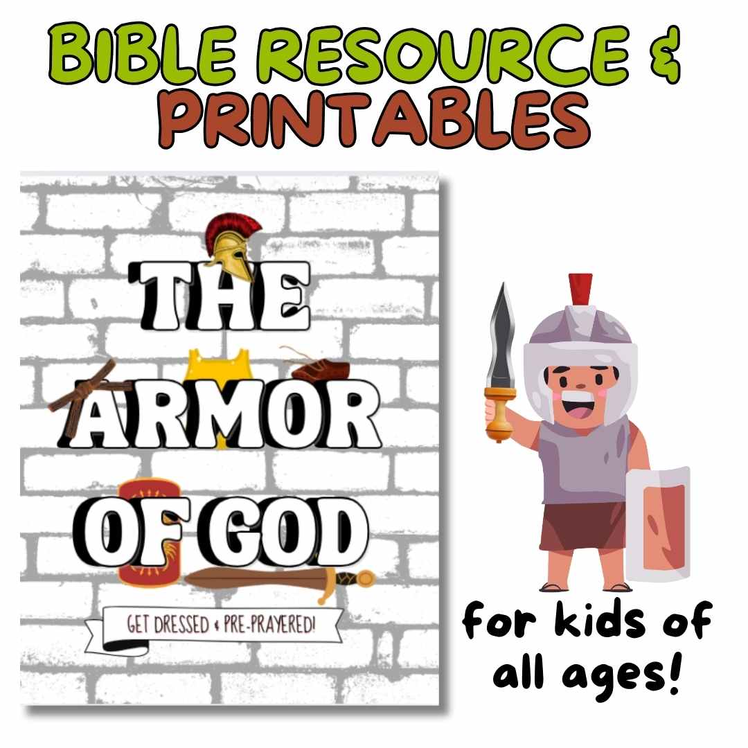 Armor Of God For Kids Printables