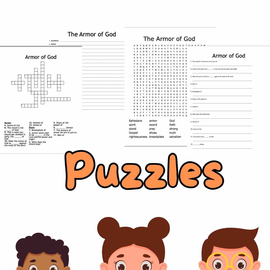 Armor Of God For Kids Printables Armor Of God For Kids Printables