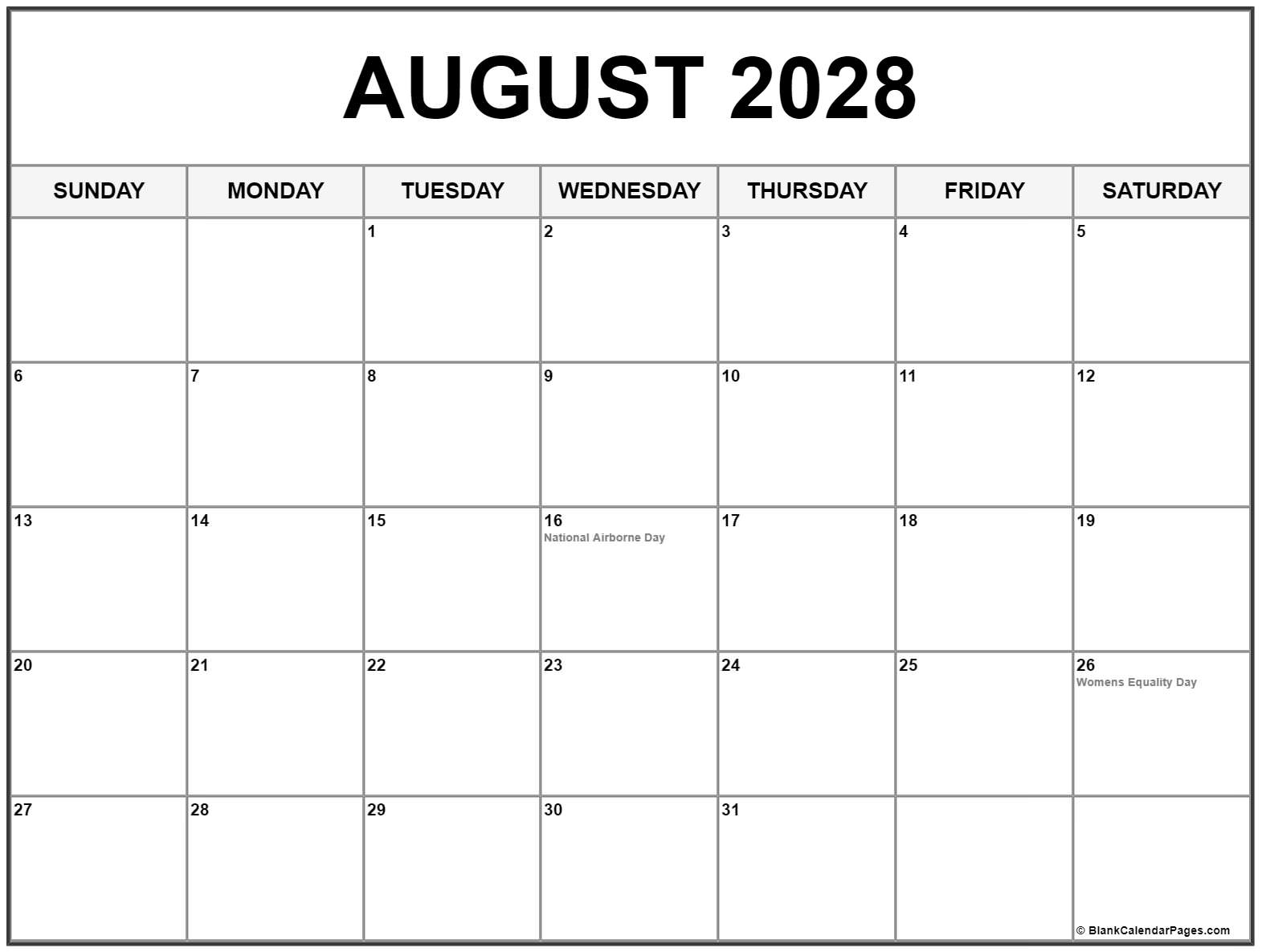 August 2028