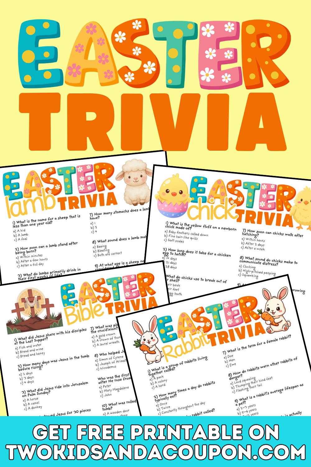 Beyond The Basket 4 Free Easter Trivia Games That Will Scramble Your Brain