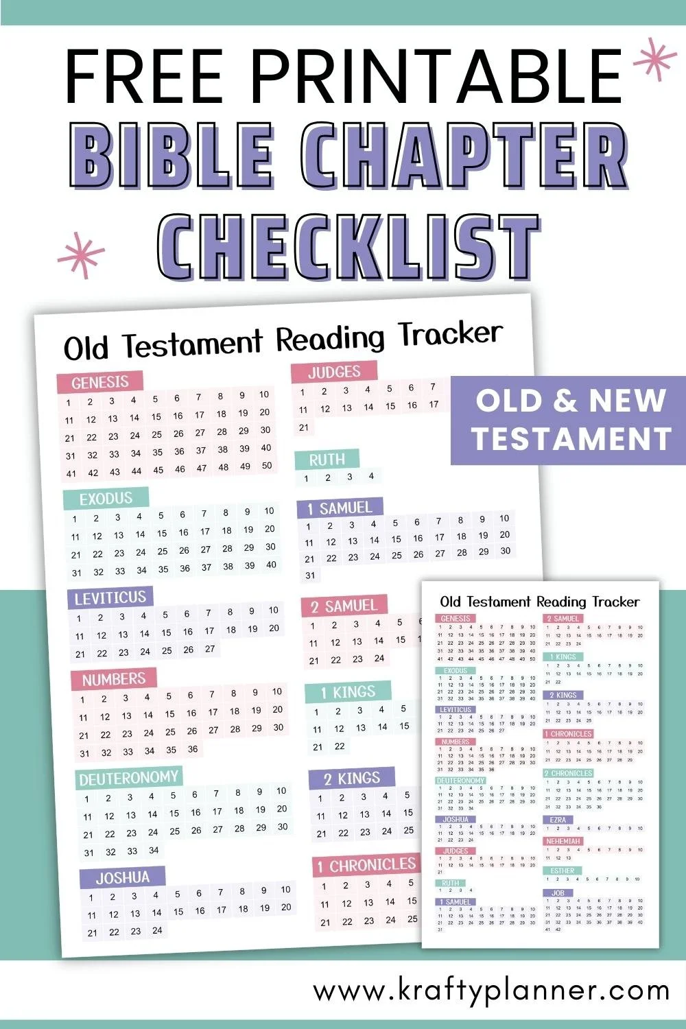 Bible Chapter Checklist