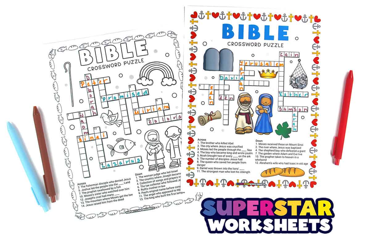 Bible Crossword Puzzles