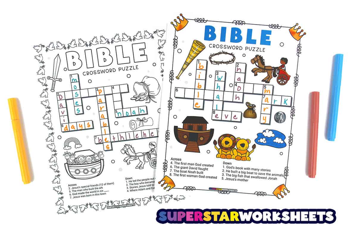 Bible Crossword Puzzles