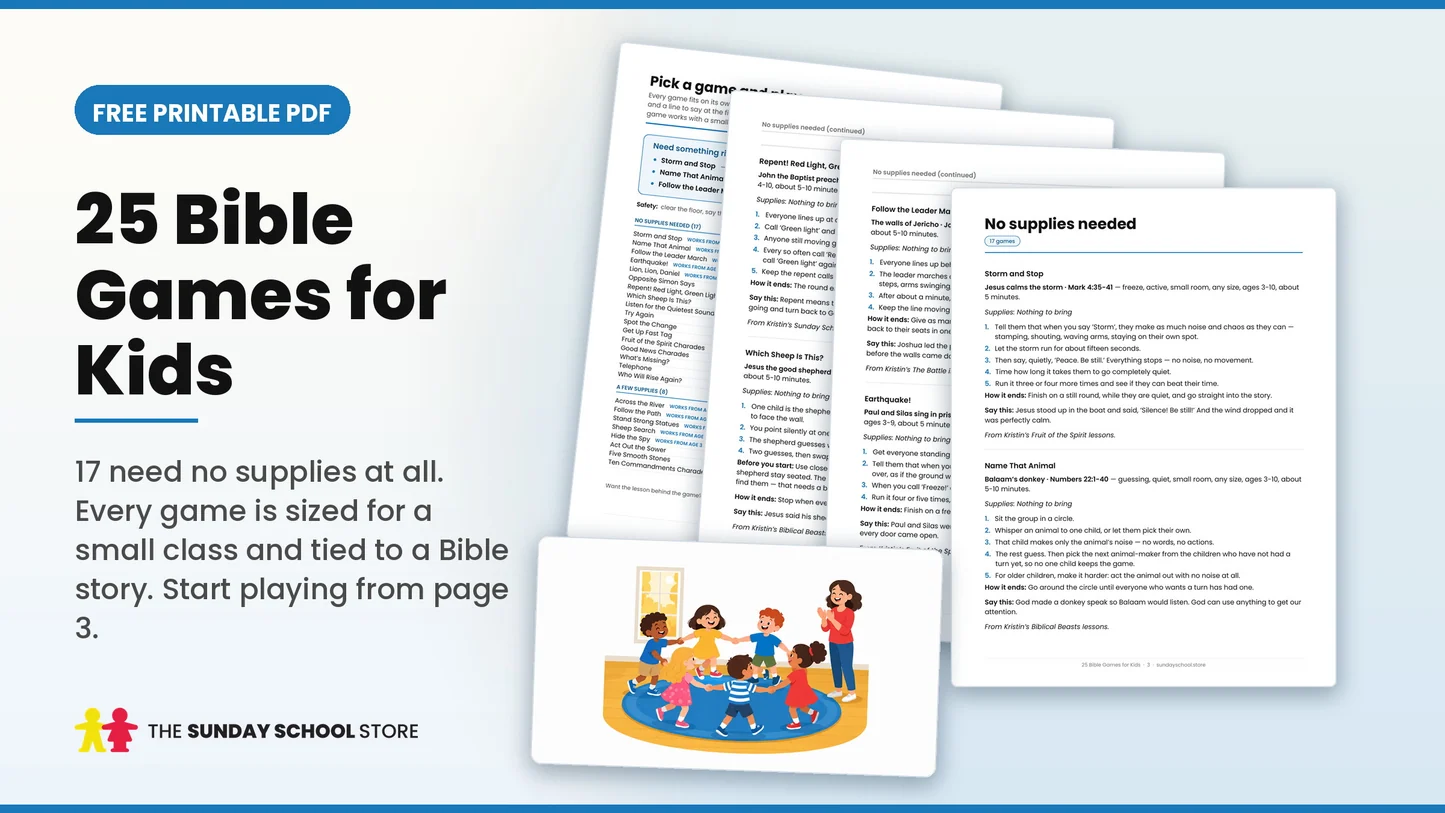 Bible Games For Kids