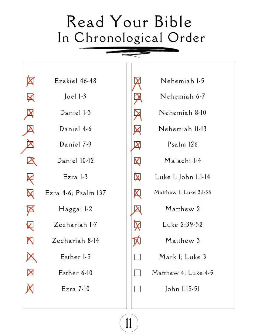 Bible Reading Plan Pdf Chronological Order Of Events