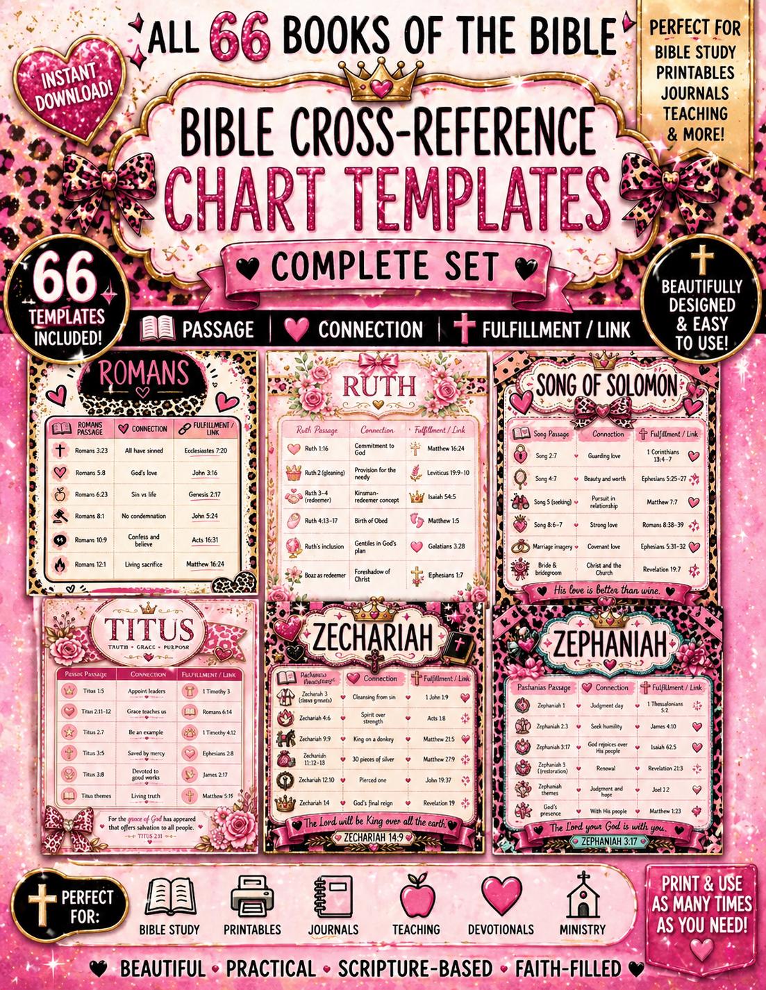 Bible Study Binder Printables