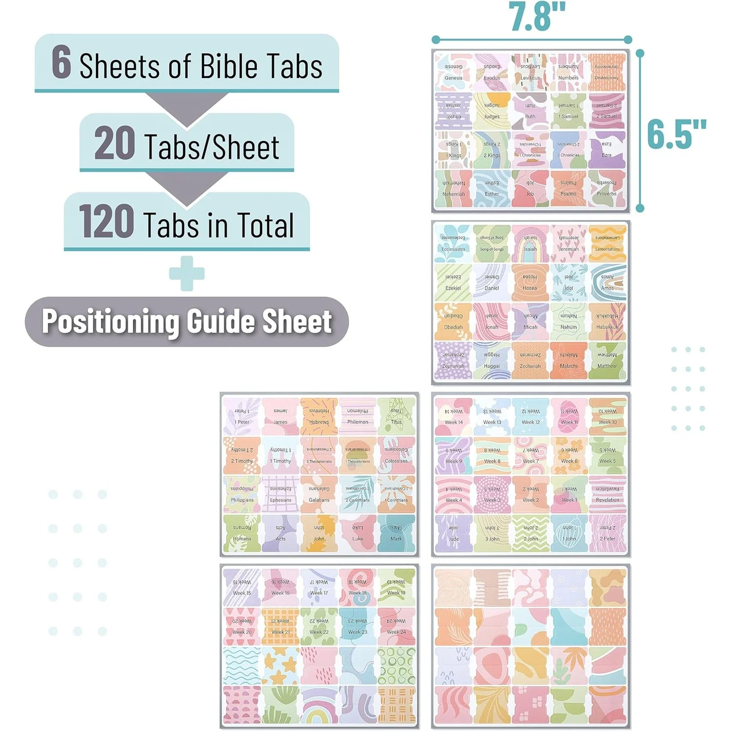 Bible Tabs 120 Tabs Laminated Bible Tabs For Women And Men