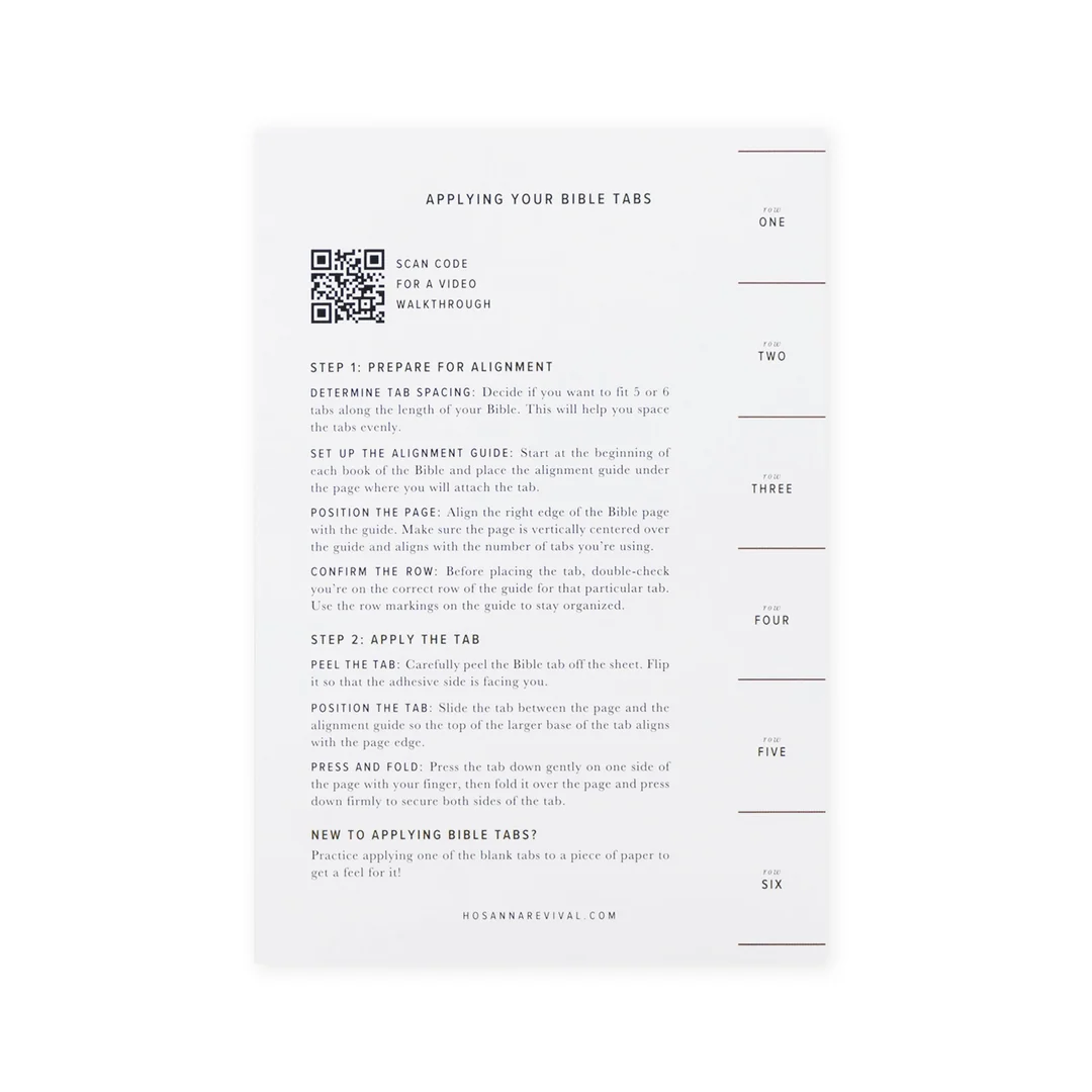 Bible Tabs