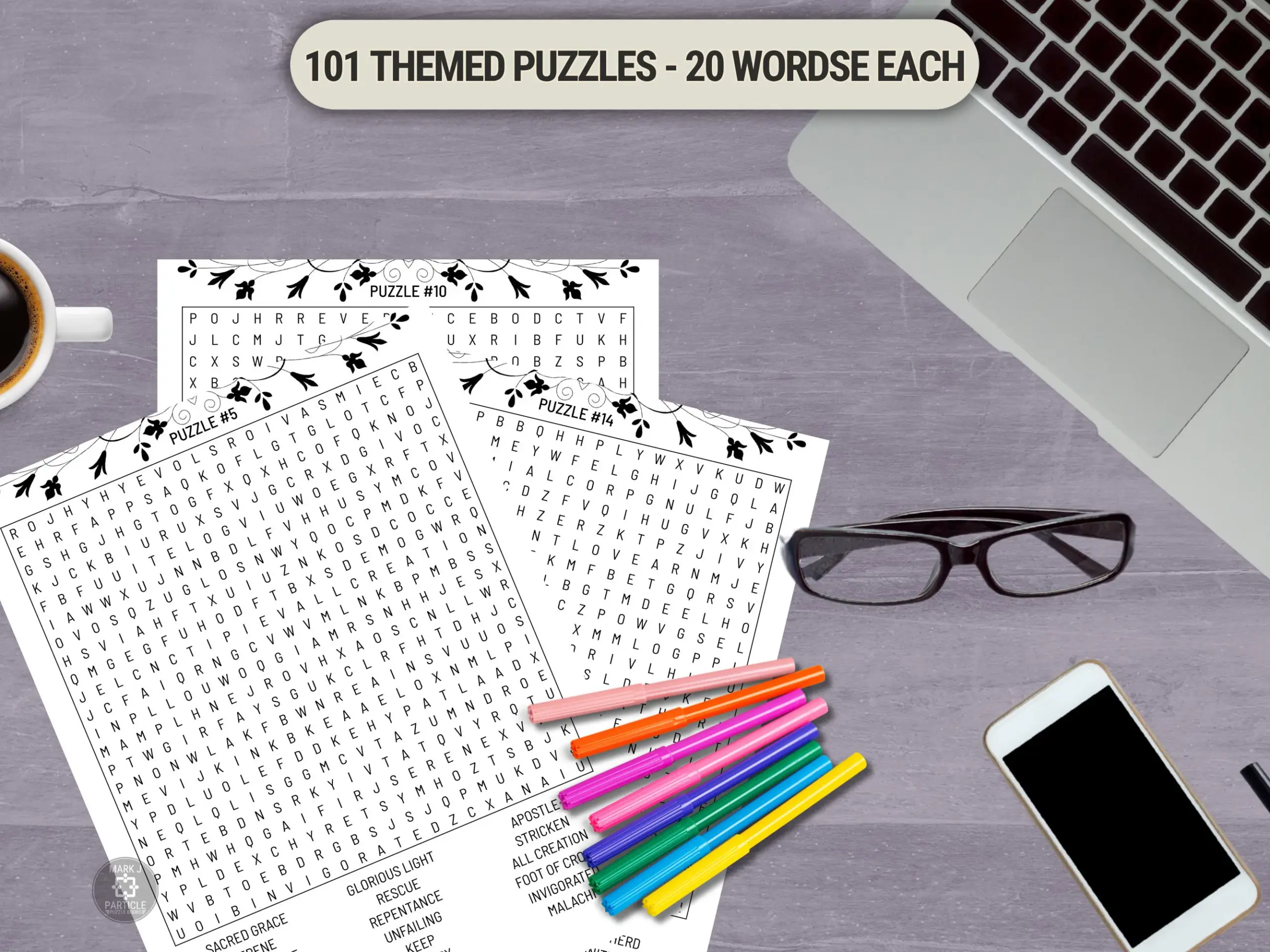 Bible Word Search Printable 101 Puzzles