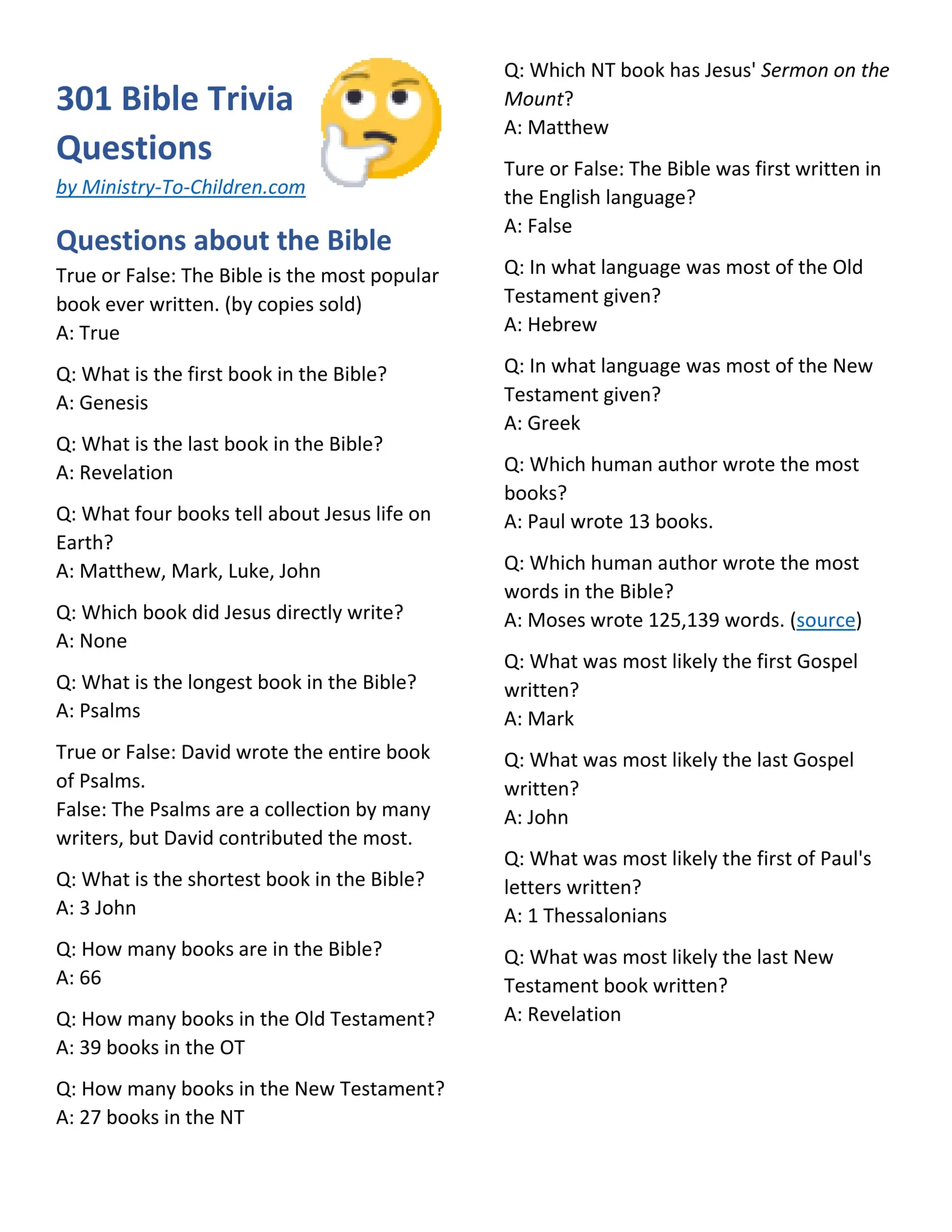 Bibletriviaquestionsandanswerspdf