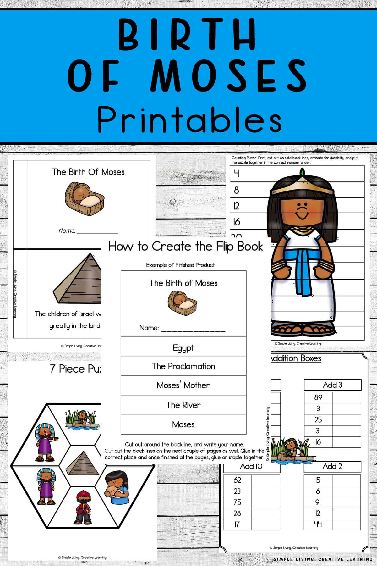Birth Of Moses Printables 1970393577911469