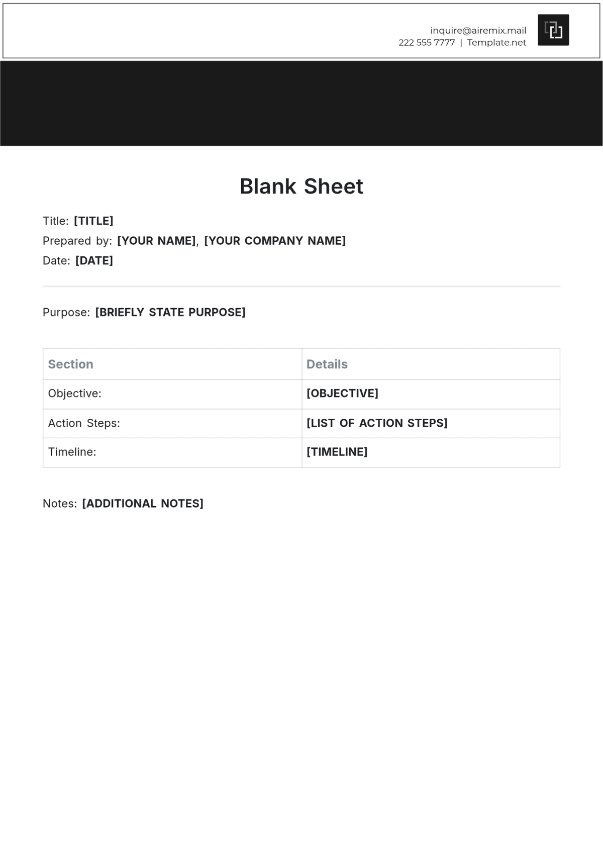 Blank