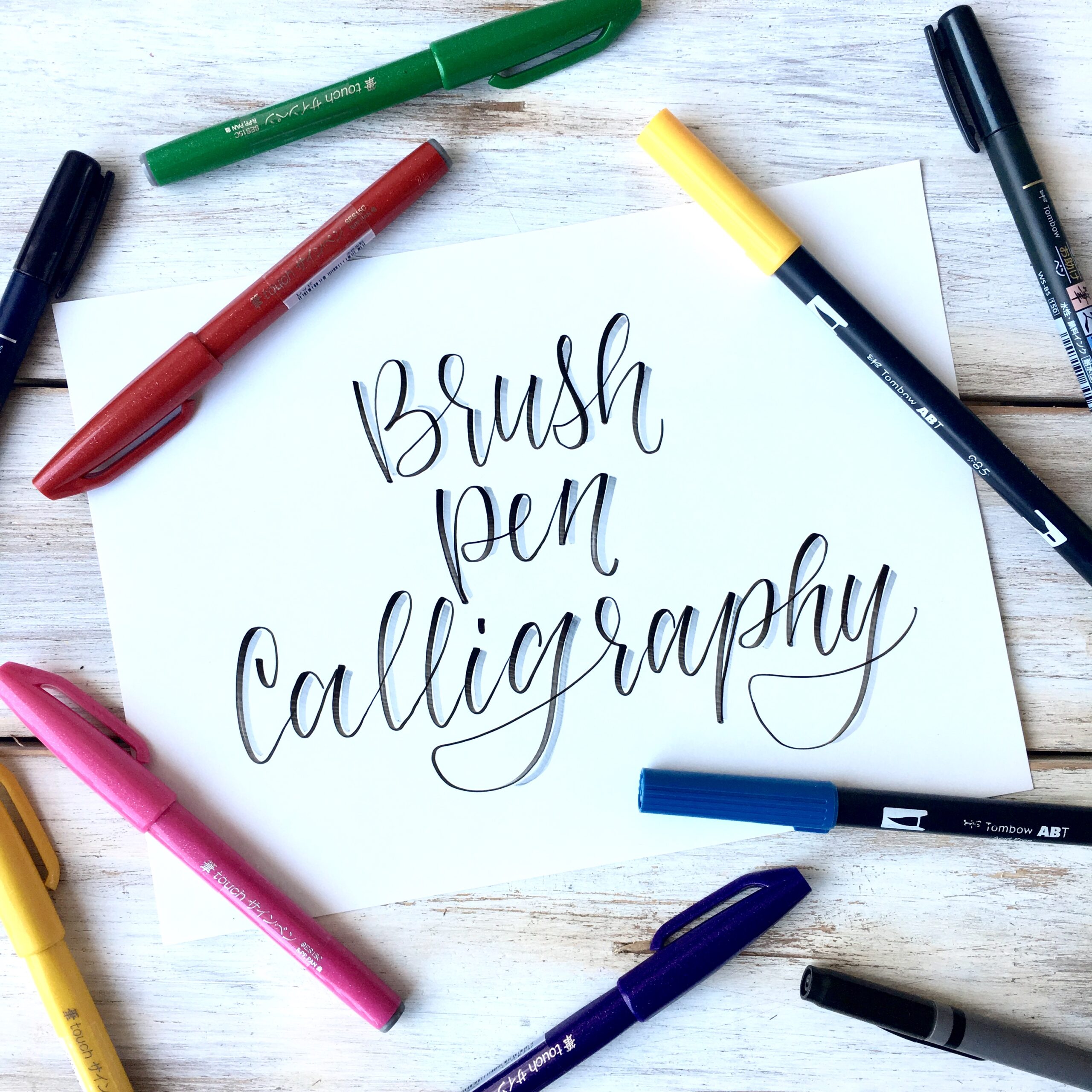 Brushcalligraphy