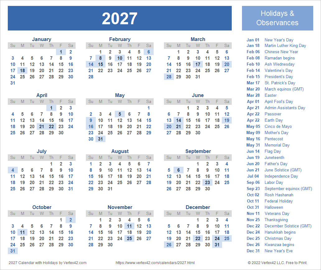 Calendars Calendars