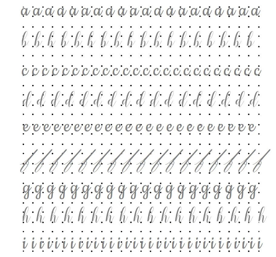 Calligraphy Practice Sheets And Guide Calligraphy Practice Sheets And Guide
