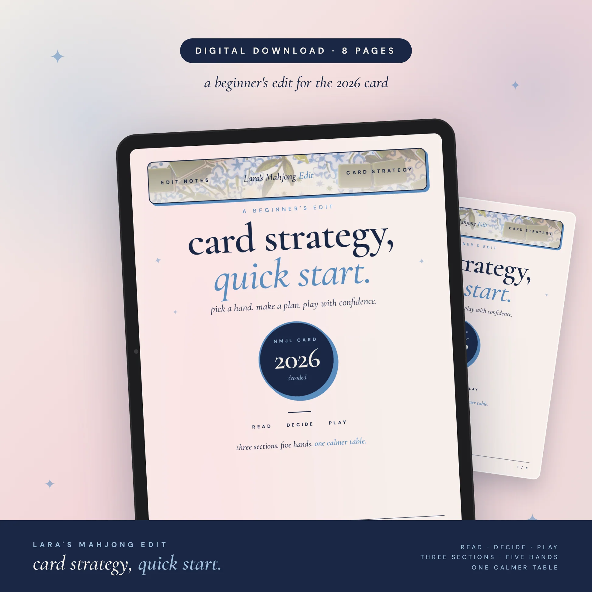 Card Strategy Quick Start