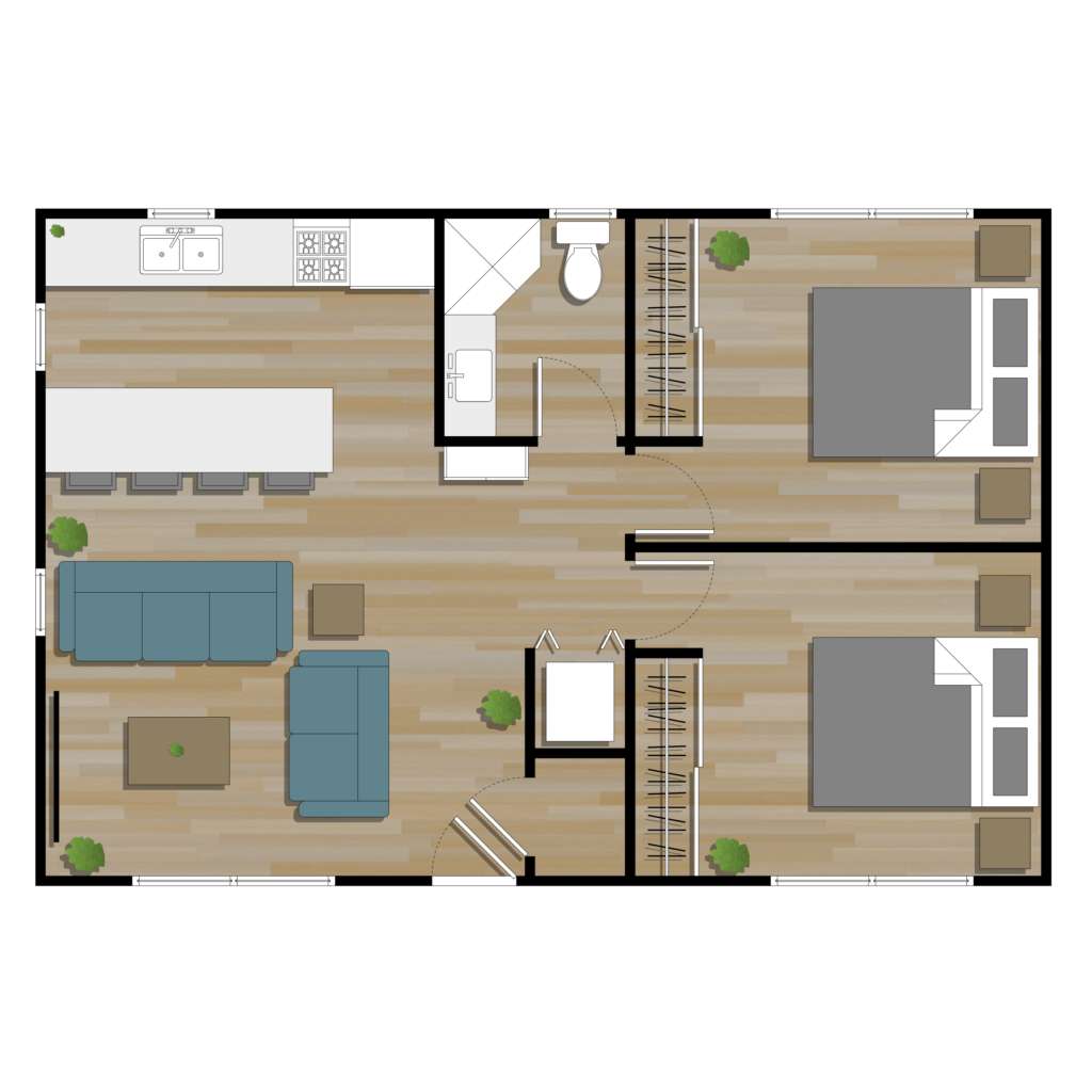 Casita Model 20x30 Plans In Pdf Or Cad