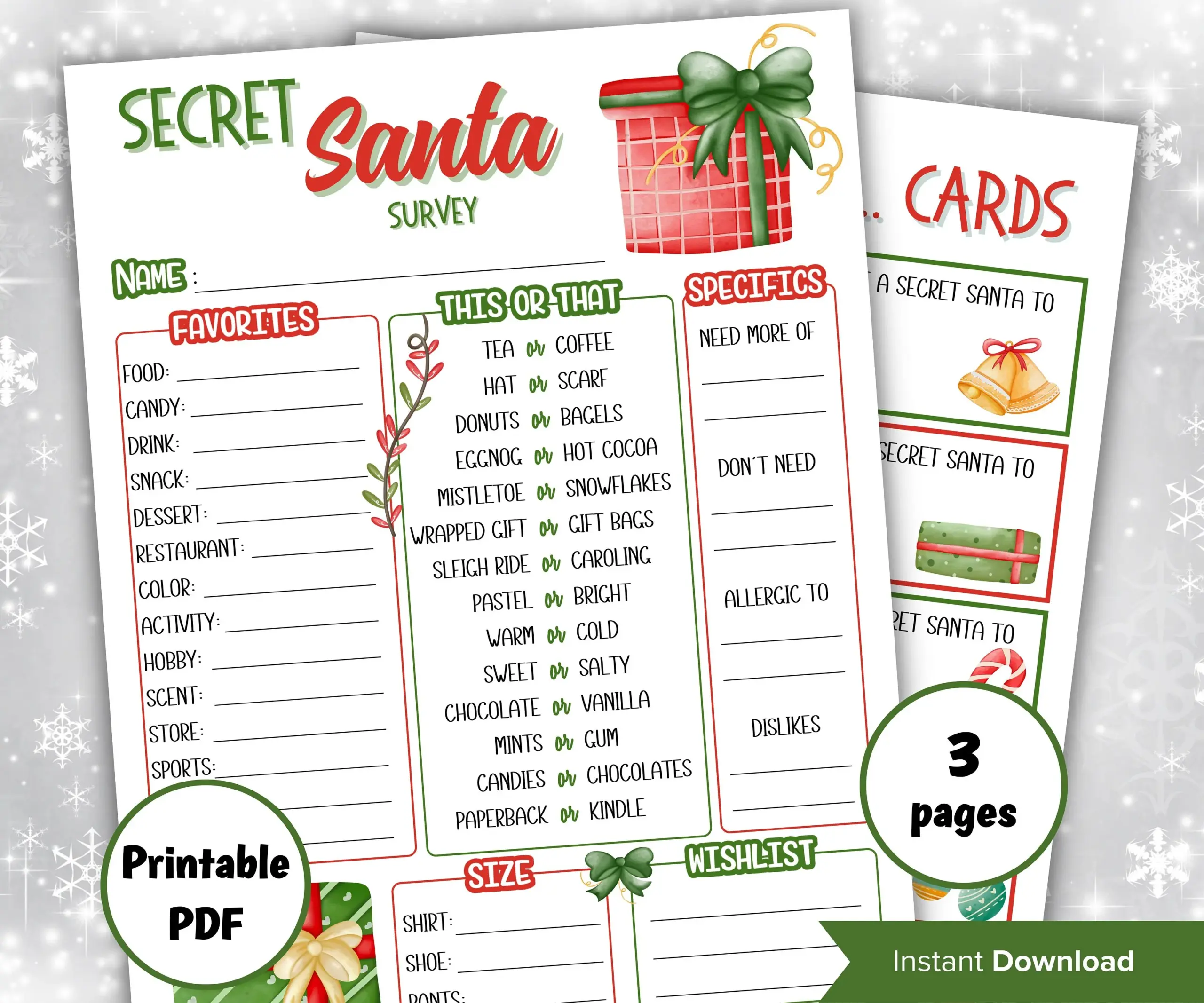 Christmas All About Me Office Gift 49409
