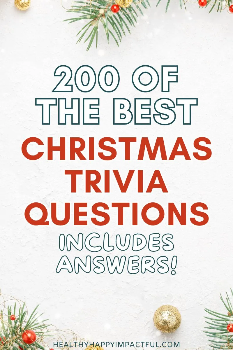 Christmas Trivia Questions Quiz