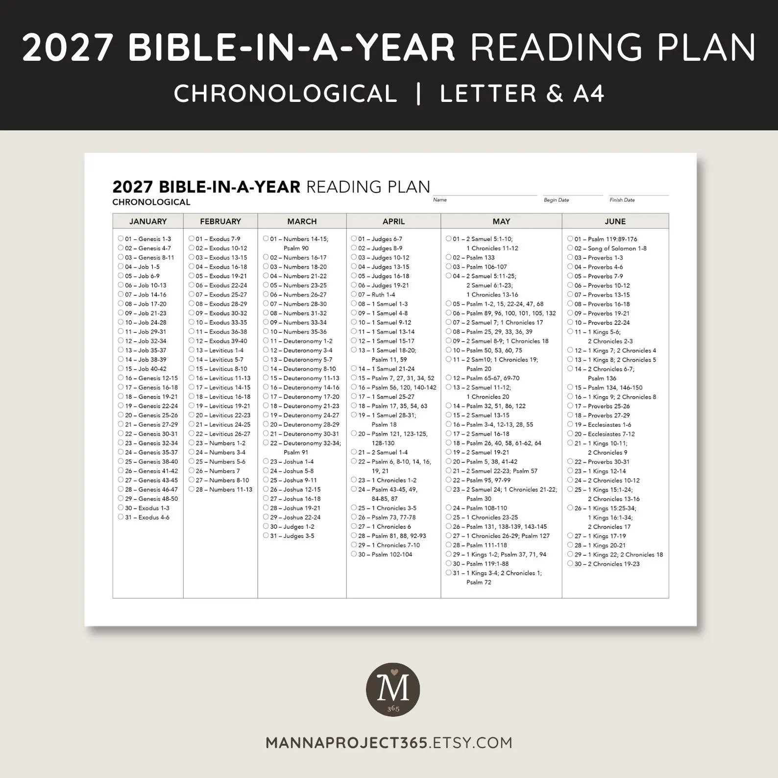 Chronological Bible Reading Plan One Year Chronological Bible Reading Plan One Year
