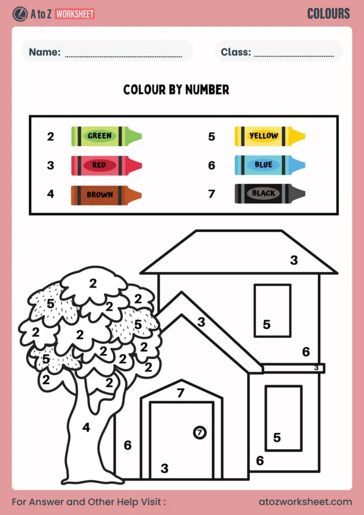 Colors Worksheet