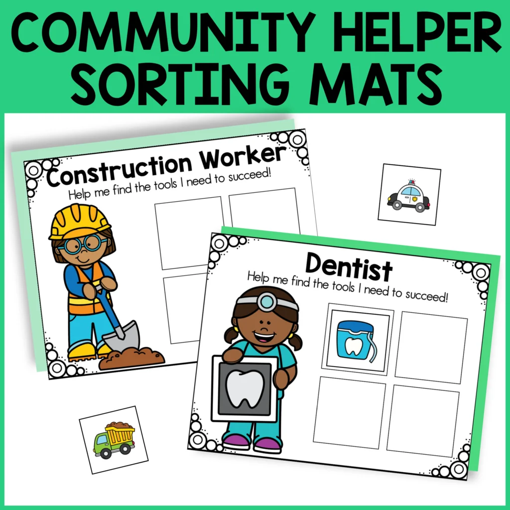 Community Helper Sorting Activity
