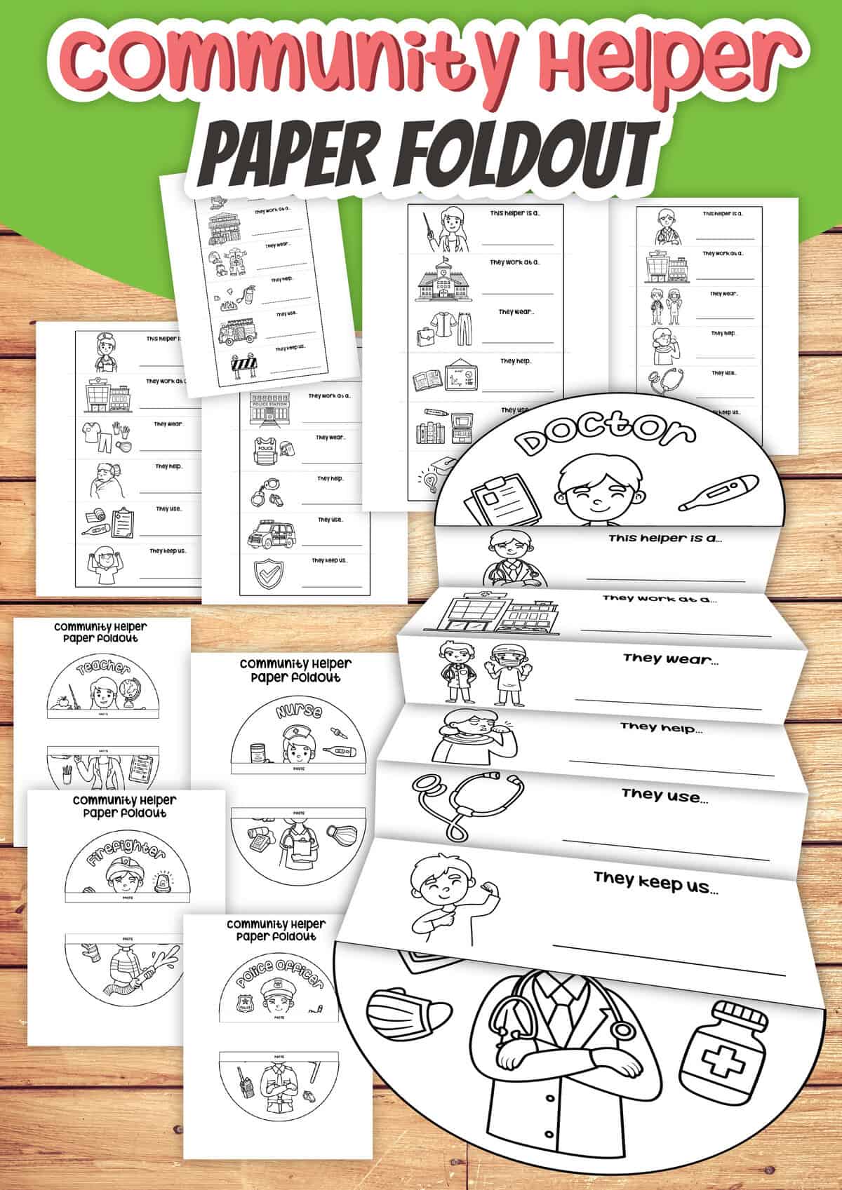 Community Helpers Activities