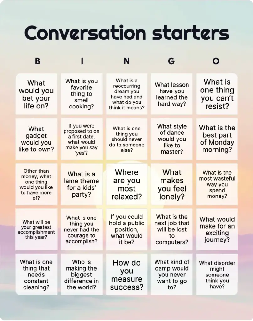 Conversation Starters