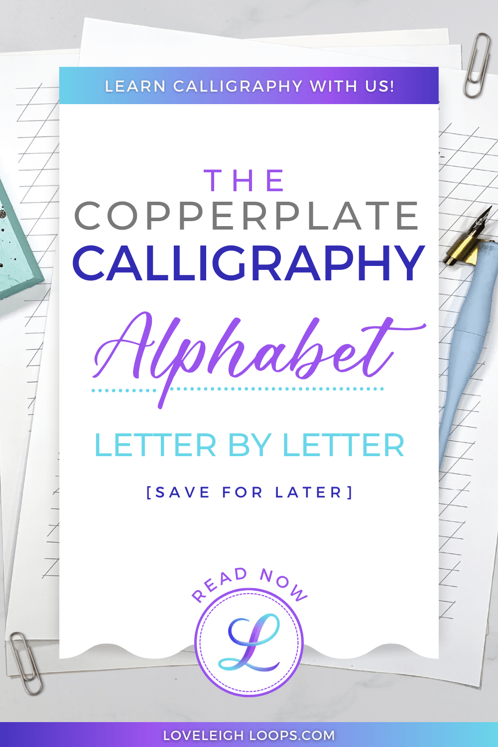 Copperplate Alphabet
