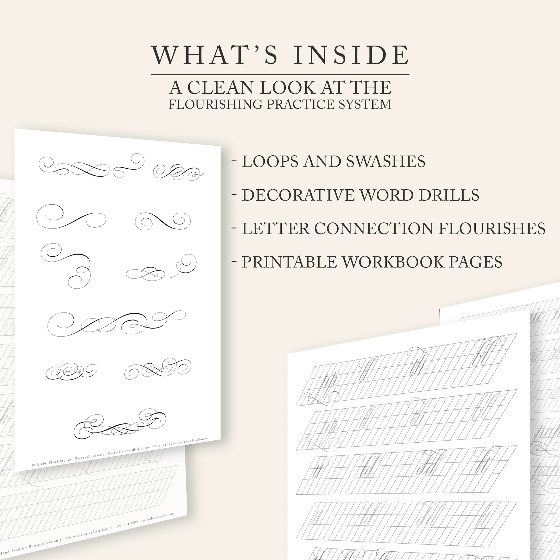 Copperplate Flourishing Workbook Copperplate Flourishing Workbook