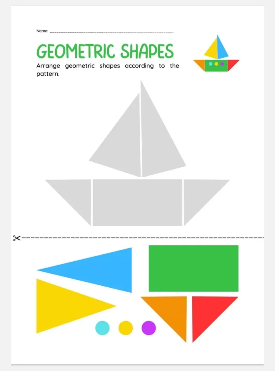Cut And Paste Activities