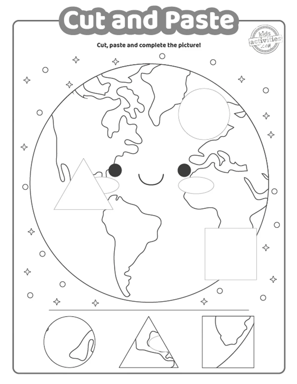 Cut And Paste Worksheets