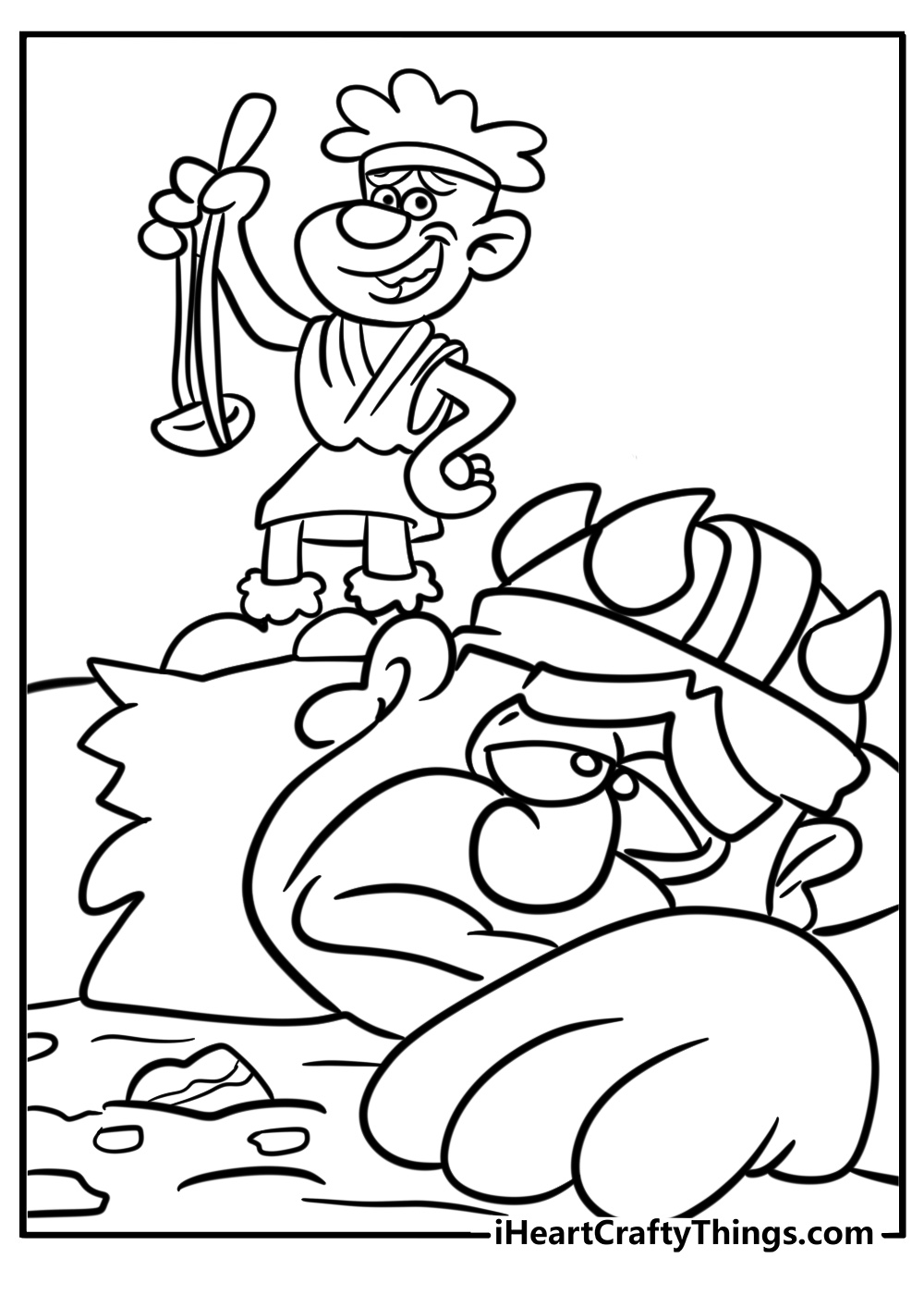 David And Goliath Coloring Pages David And Goliath Coloring Pages