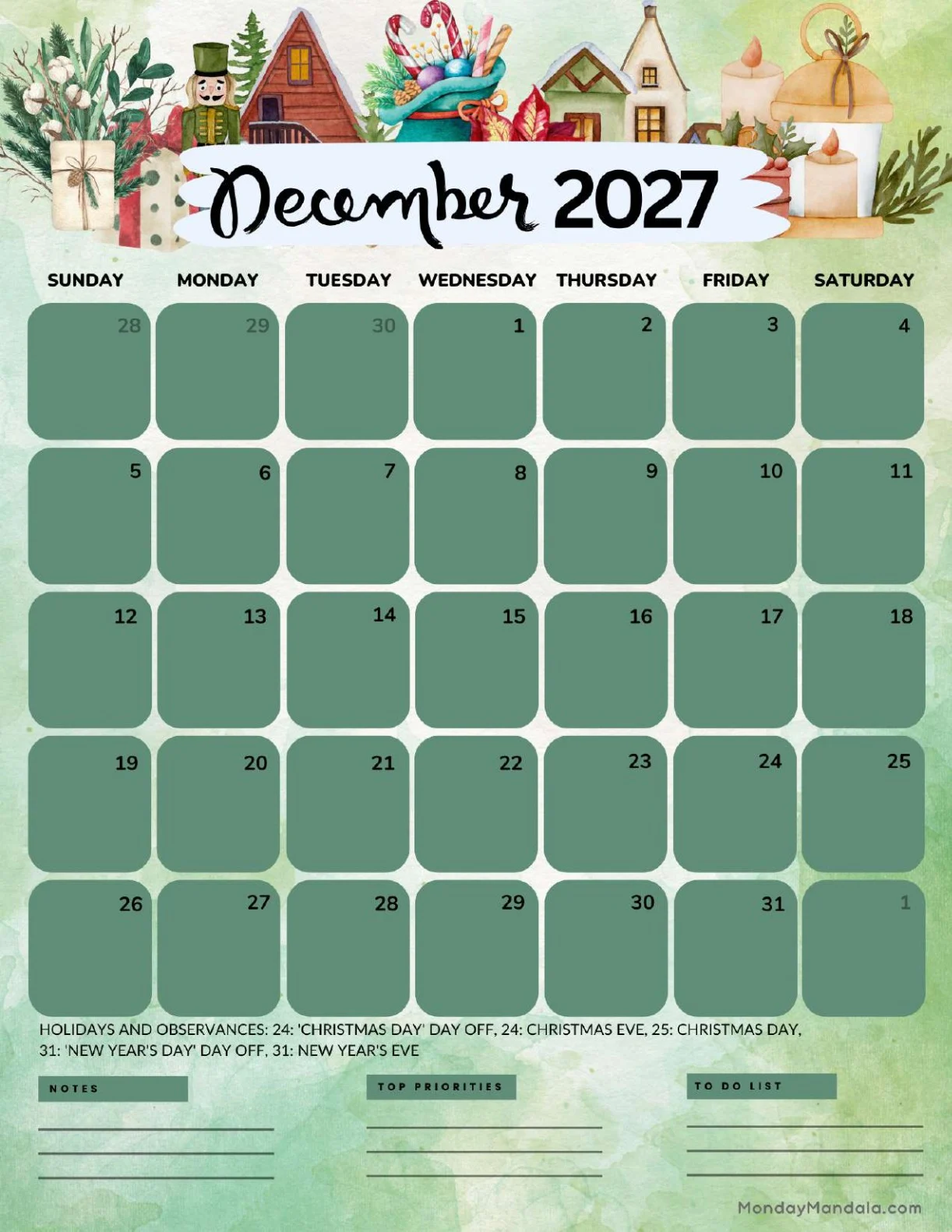 December Calendar