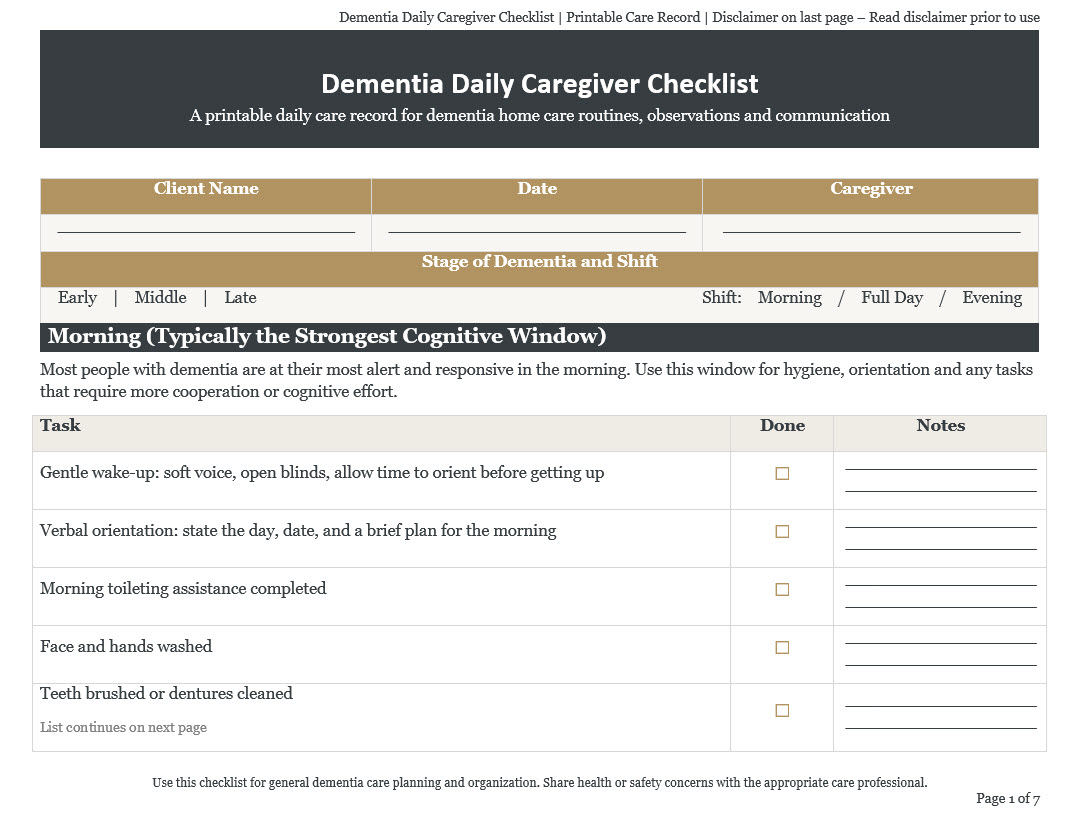 Dementia Care A Comprehensive Guide For Caregivers