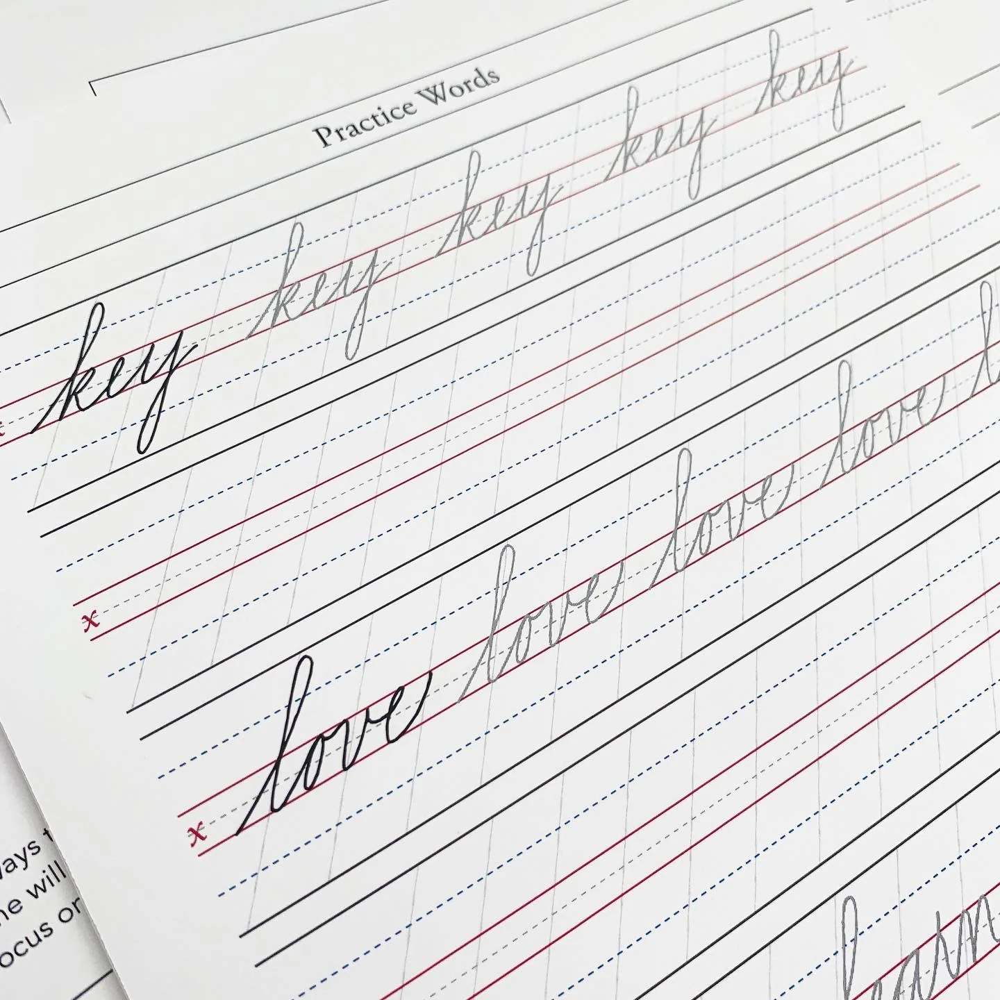 Digital Cursive Practice Workbook Lowercase Letters