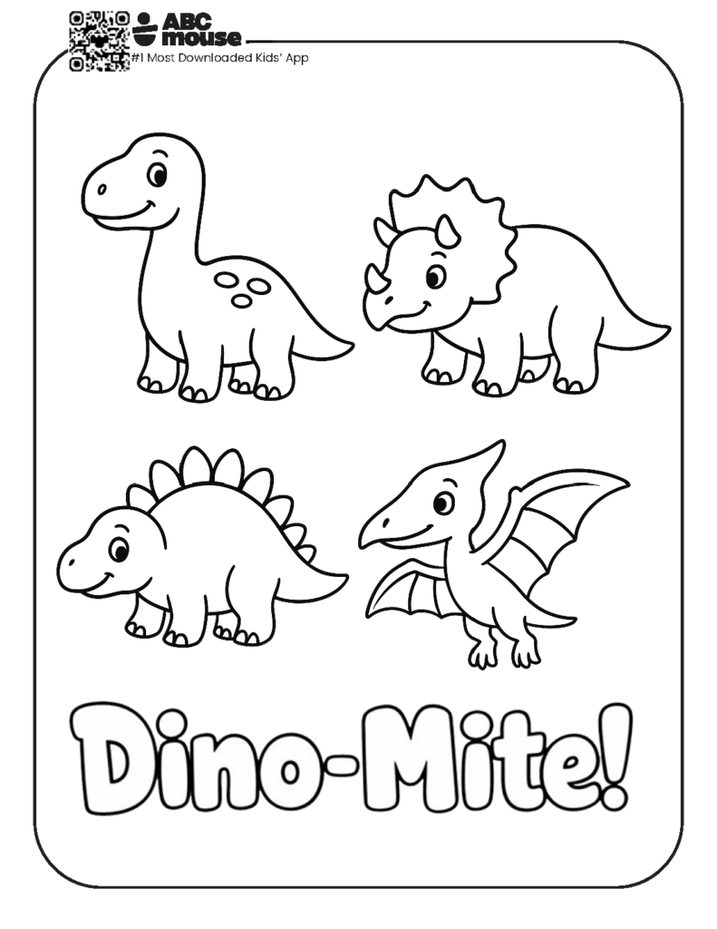 Dinosaur Coloring Pages