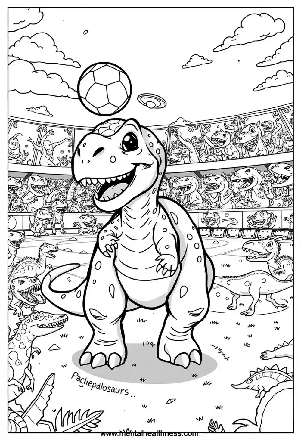 Dinosaur Coloring Pages
