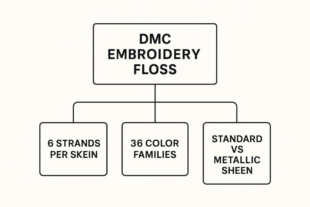 Dmc Embroidery Floss Numbers