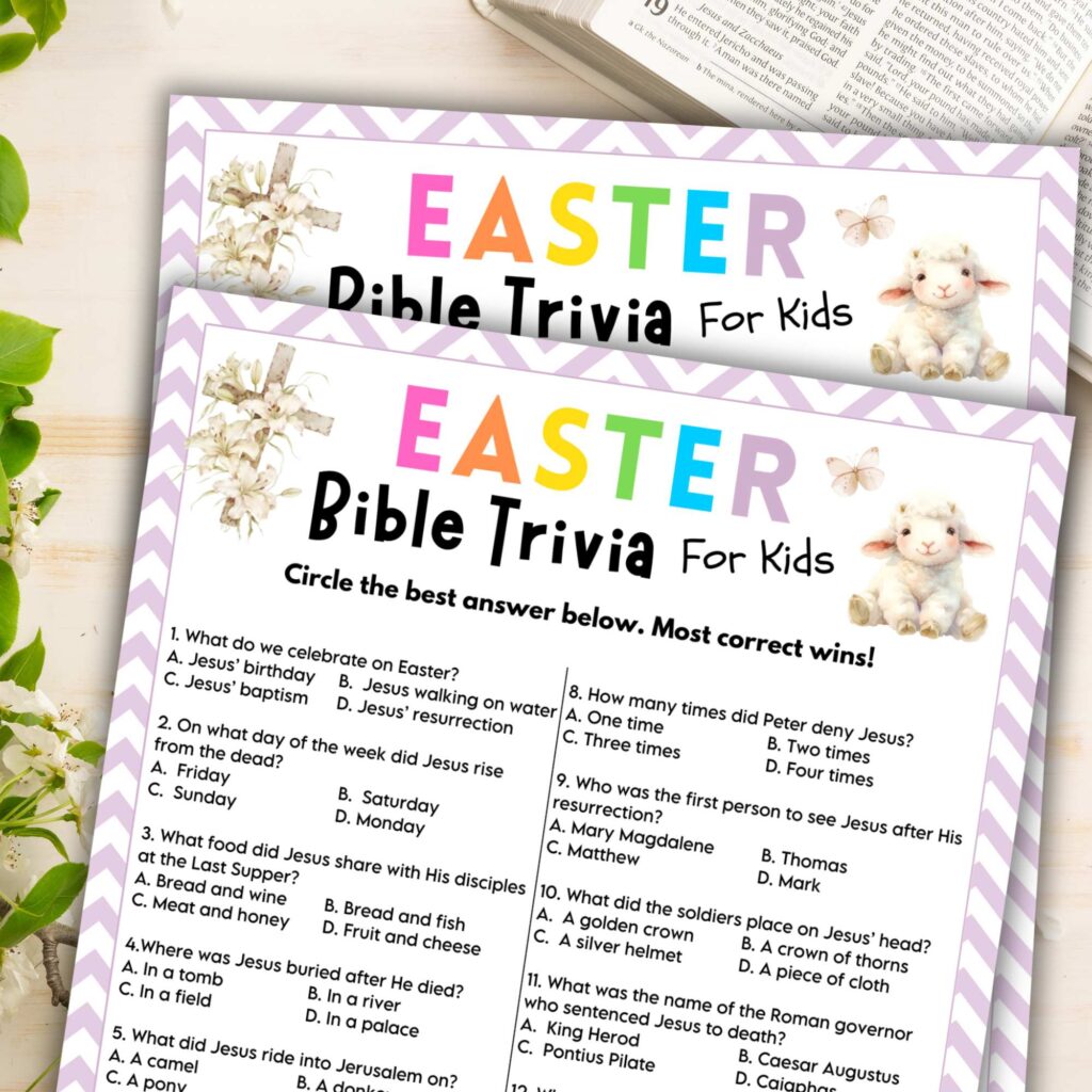 Easter Bible Trivia