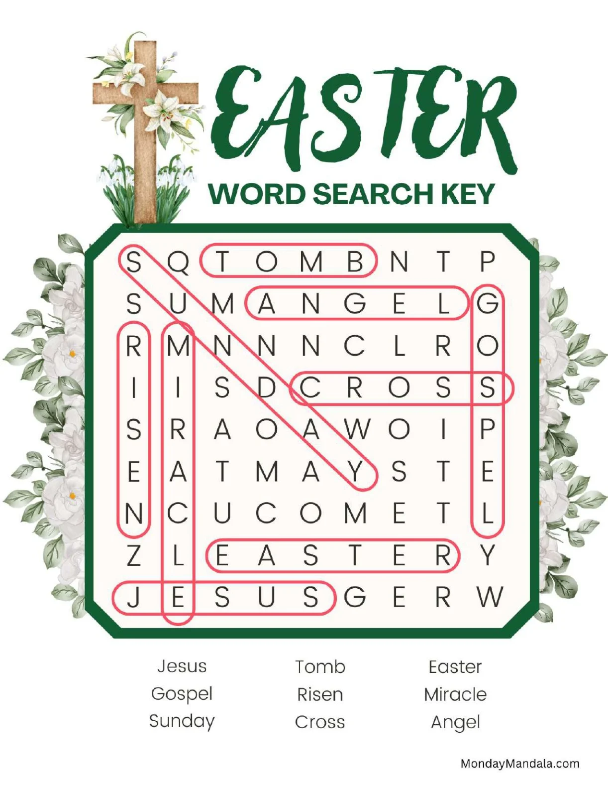Easter Word Searches