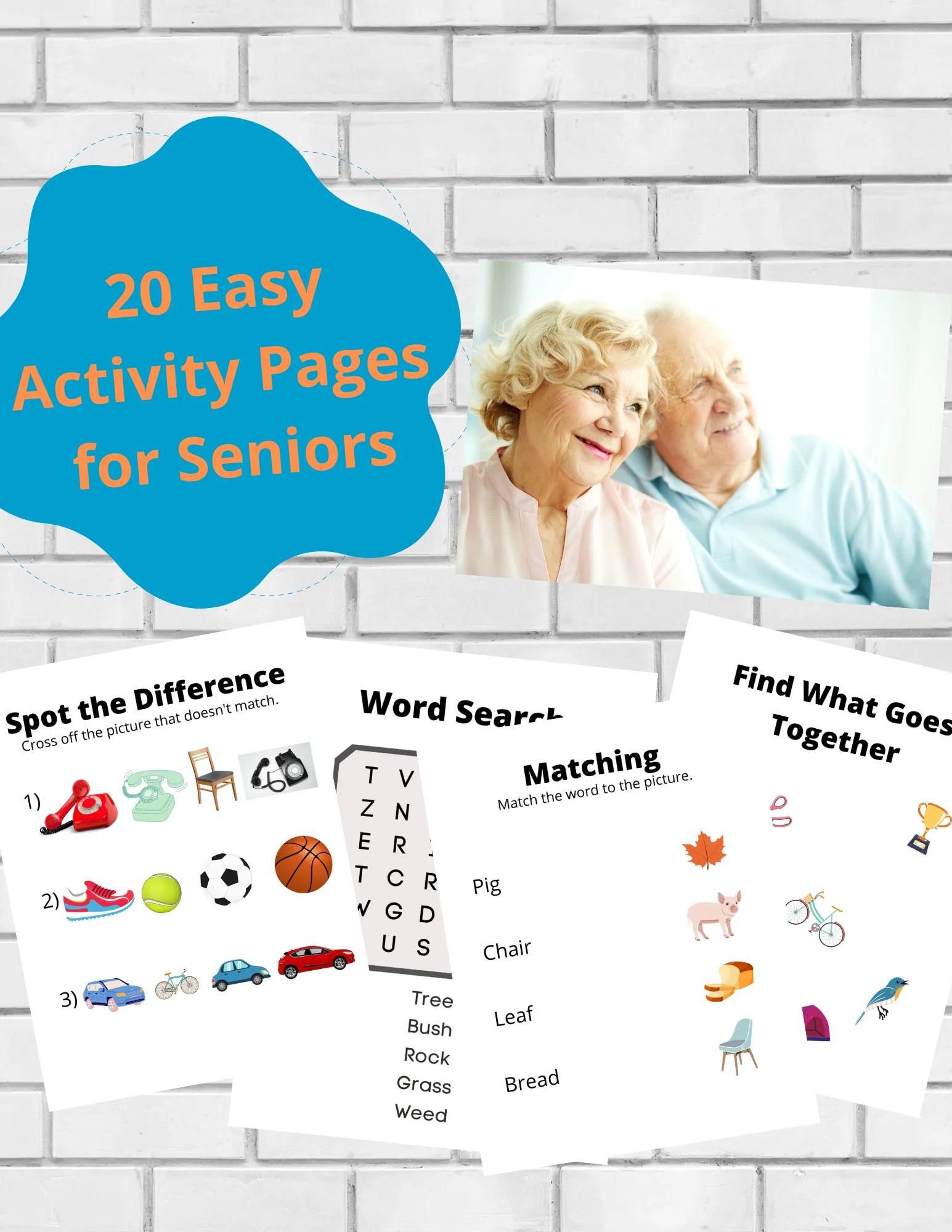 Easy Activity Pages Printable Pdf Download