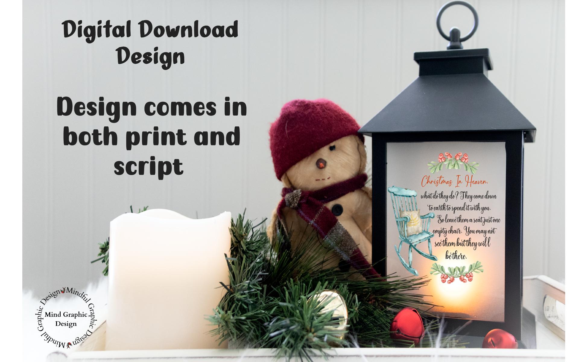 Empty Chair Poem Printable